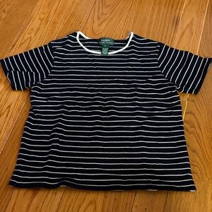 Ralph Lauren Striped Knit Top